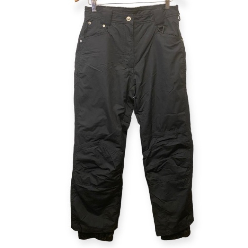 Obermeyer Size 6 Gypsy Ski Snowboard Snow Pants Black Lined Logo High Rise